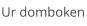 Ur domboken